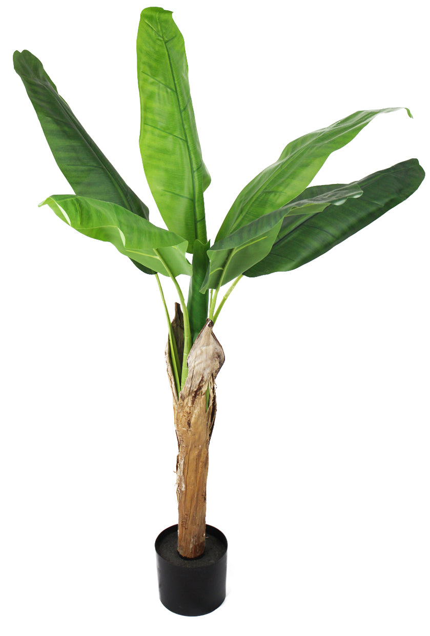 Künstlicher Bananenbaum 120cm Kunstpflanze