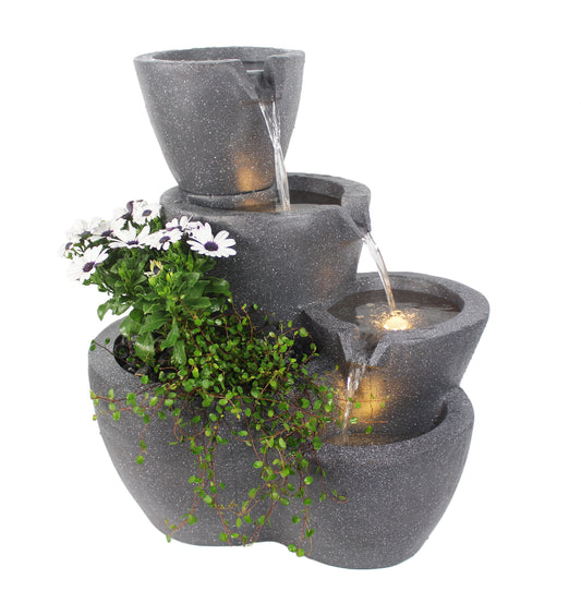 Springbrunnen Botana mit Beleuchtung