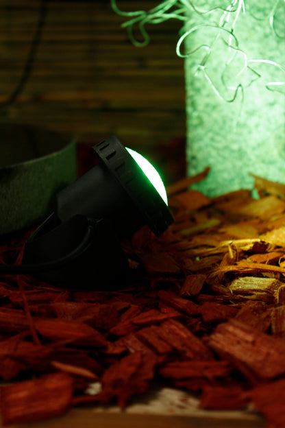 Teichbeleuchtung 3er Set LED Springbrunnenbeleuchtung Gartenstrahler Wasserdicht Unterwasserstrahler