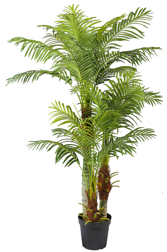 Große Künstliche Palme mit 3 Stämmen 180 cm