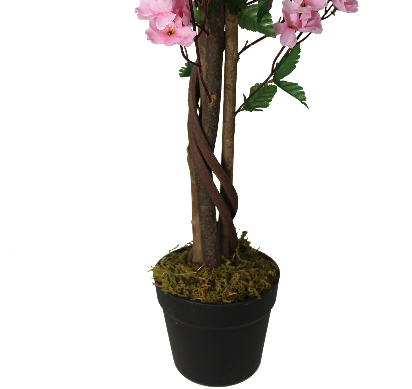 Kunstpflanze Blütenbaum 120 cm Wintersweet Pink Künstliche Pflanze Blüten