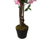 Kunstpflanze Blütenbaum 120 cm Wintersweet Pink Künstliche Pflanze Blüten