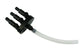 Springbrunnen Pumpe mit 3x LED Beleuchtung Komplett Set Wasserpumpe Teichpumpe
