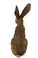 Tierfigur Hase lebensgröße Feldhase Gartenfigur 51cm