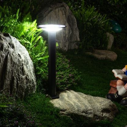 LED Solar Gartenleuchte 60 cm moderne Gartenlampe Aluminium