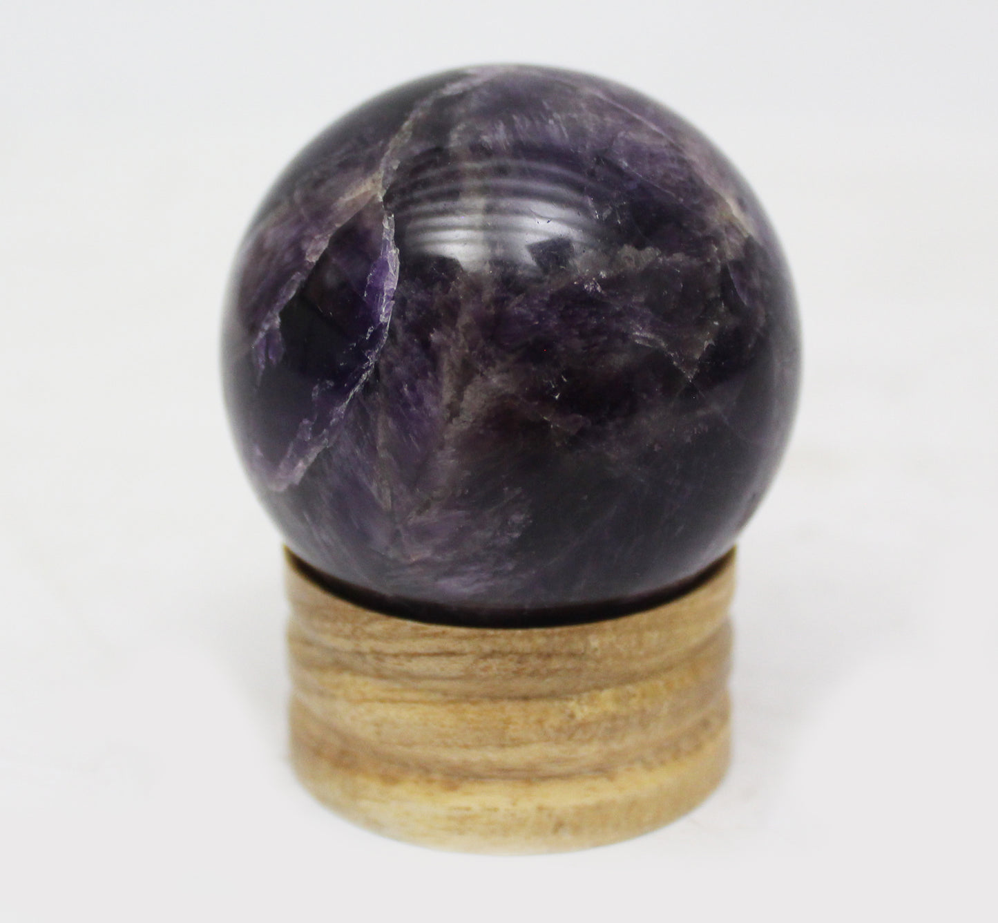 Yoga Brunnen mit Beleuchtung und Amethyst Kugel Heilstein 41 cm Zimmerbrunnen Springbrunnen