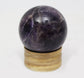 Yoga Brunnen mit Beleuchtung und Amethyst Kugel Heilstein 41 cm Zimmerbrunnen Springbrunnen