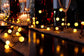 LED Cluster Lichterkette Leuchtkugeln 120 LED warmweiß Weihnachtsbeleuchtung