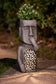 Solar Dekofigur Moai beleuchtet Gartenfigur bepflanzbar Solarleuchte 22x18x52 cm