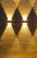 Solarleuchte moderner Wandstrahler 5 helle LED Wandlampe kabellos UP Down Außenleuchte 1300 mAh warmweiß Außenlampe Solarlampe