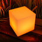 Design Lampe PL203 mit Akku Funktion RGB Würfel 15x15
