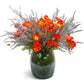 Großer künstlicher Blumenstrauß Mohn-Shine 50 cm Premium handgebunden