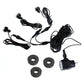 Springbrunnen Beleuchtung 3er Set LED 10m Kabel + Netzteil Quellsteinbeleuchtung